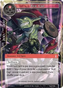 Red Cap (Ancient Nights) — Force of Will Card Value