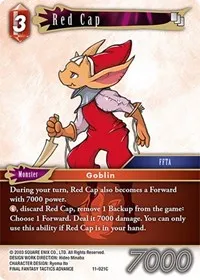 Red Cap (Opus XI) — Final Fantasy TCG Card Value