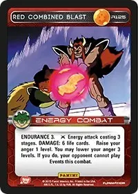 Red Combined Blast (Panini: Heroes & Villains)