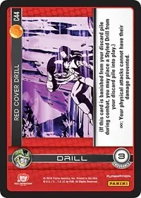 Red Cover Drill (Panini: Perfection)