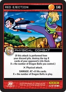 Red Ejection (Panini: Vengeance) — Dragon Ball Z TCG Card Value