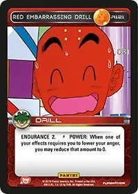 Red Embarrassing Drill (Panini: Heroes & Villains)