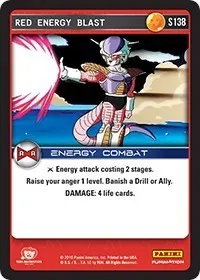 Red Energy Blast (Panini: Evolution)