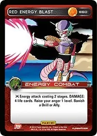 Red Energy Blast (Panini: Set 1)