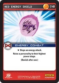 Red Energy Shield (Panini: Evolution)