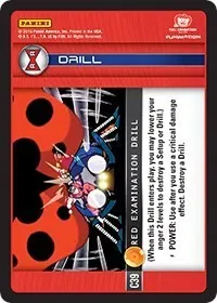 Red Examination Drill (Panini: Evolution)