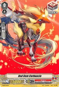 Red Gem Carbuncle (V Start Deck 02: 2018 Free Experience Deck "Kagero")