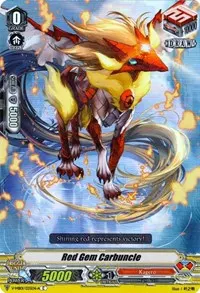 Red Gem Carbuncle Parallel Foil (V-MB01: PSYqualia Strife)