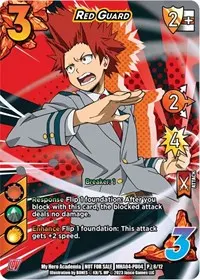 Red Guard Plus Ultra Pack 4 (UniVersus: My Hero Academia Promo Cards)