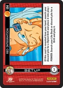 Red Integration (Panini: Vengeance) — Dragon Ball Z TCG Card Value