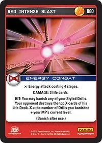 Red Intense Blast (Panini: Evolution)
