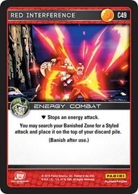 Red Interference (Panini: Perfection) — Dragon Ball Z TCG Card Value