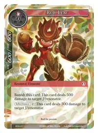 Red Leaf (Winds of the Ominous Moon)