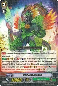 Red leaf Dragon (G-BT06: Transcension of Blade & Blossom)