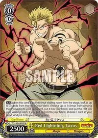 Red Lightning Laxus SR (FAIRY TAIL 100 YEARS QUEST)