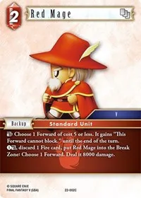 Red Mage (Hidden Hope) — Final Fantasy TCG Card Value