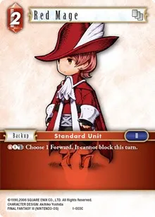 Red Mage Arc (Opus I) — Final Fantasy TCG Card Value