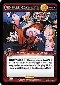 Red Mule Kick (Panini: Movie Collection)