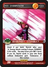 Red Overpower (Panini: Heroes & Villains)