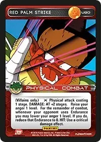 Red Palm Strike (Panini: Heroes & Villains)