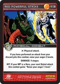 Red Powerful Strike (Panini: Perfection)