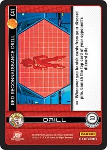 Red Reconnaissance Drill (Panini: Vengeance)