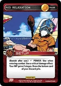 Red Relaxation (Panini: Movie Collection)