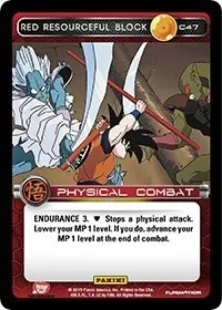 Red Resourceful Block (Panini: Movie Collection)