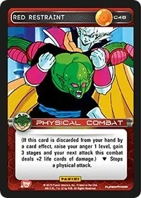 Red Restraint (Panini: Heroes & Villains) — Dragon Ball Z TCG Card Value