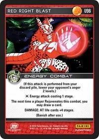 Red Right Blast (Panini: Perfection) — Dragon Ball Z TCG Card Value