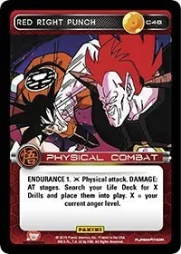 Red Right Punch (Panini: Movie Collection) — Dragon Ball Z TCG Card Value