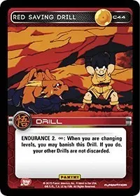 Red Saving Drill (Panini: Movie Collection)