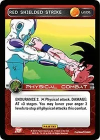 Red Shielded Strike (Panini: Set 1)