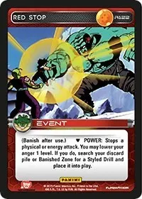 Red Stop (Panini: Heroes & Villains)