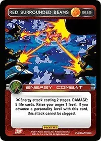 Red Surrounded Beams (Panini: Set 1)