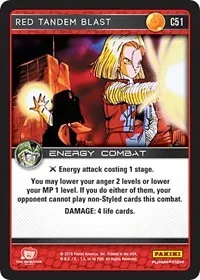 Red Tandem Blast (Panini: Perfection) — Dragon Ball Z TCG Card Value