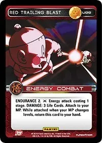 Red Trailing Blast (Panini: Movie Collection)