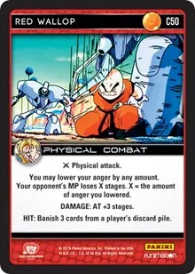 Red Wallop (Panini: Vengeance) — Dragon Ball Z TCG Card Value