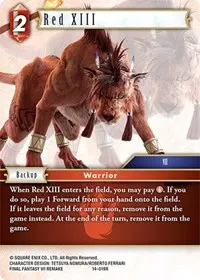 Red XIII (Opus XIV: Crystal Abyss)