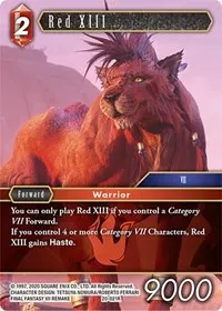 Red XIII (Dawn of Heroes)