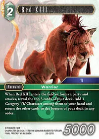 Red XIII (Dreamlike Oceans)