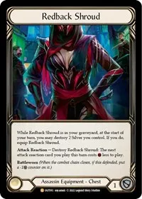 Redback Shroud (Outsiders)