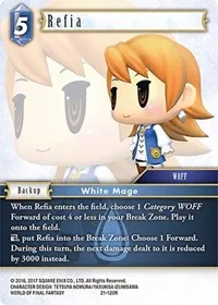 Refia (Beyond Destiny) — Final Fantasy TCG Card Value