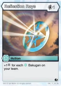 Reflection Rays (Battle Brawlers) — Bakugan TCG Card Value