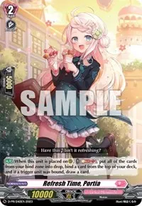Refresh Time Portia (D Promo Cards)