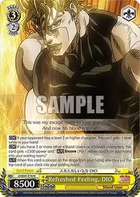 Refreshed Feeling DIO (JoJo's Bizarre Adventure: Stardust Crusaders Premium Booster)