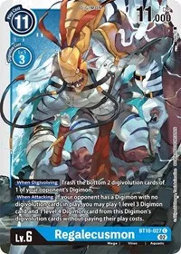 Regalecusmon (Xros Encounter) — Digimon Card Game Card Value