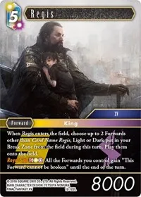 Regis (Opus XII) — Final Fantasy TCG Card Value