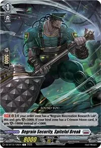 Regrain Security Spiteful Break (DZ-BT13: Parallactic Clash)