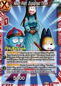 Reich Pilaf Exploited Three (Legend of the Dragon Balls Pre-Release Cards)